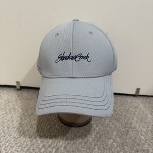 Shadow Creek Golf Las Vegas Pukka Performance Gray A-Flex Strapback L/XL Cap Hat